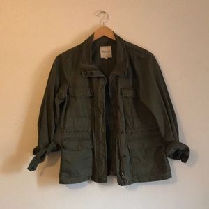 Madewell Army Green Surplus Jacket size Large